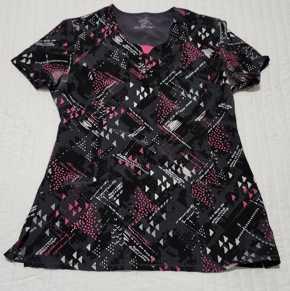 Infinity scrub top.  "S"